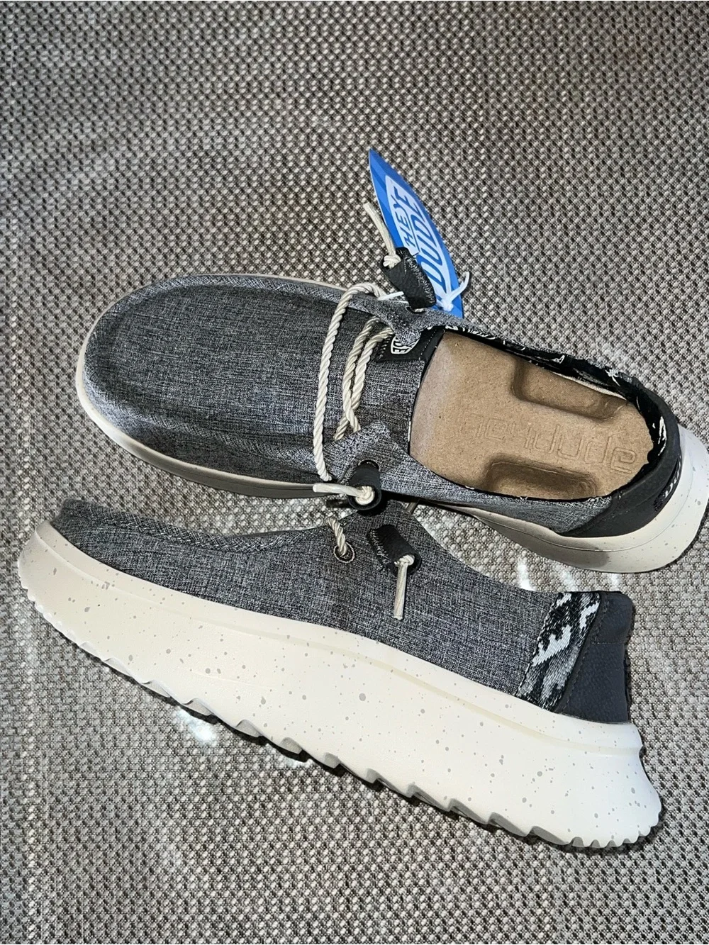 Hey Dude Wendy Peak Woven - Charcoal
